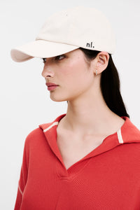 Nude Lucy Nude Classic Cap in White Cloud