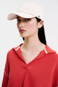 Nude Lucy Nude Classic Cap in White Cloud
