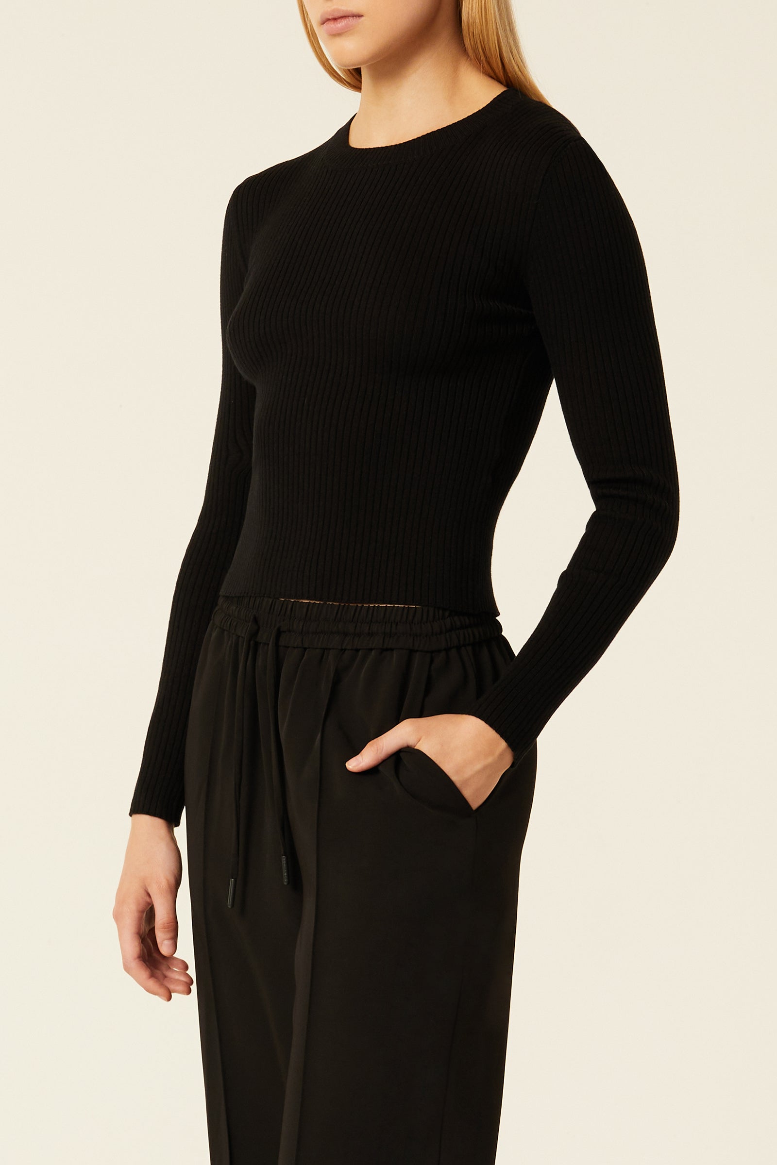 Nude Lucy Nude Classic Knit Black 