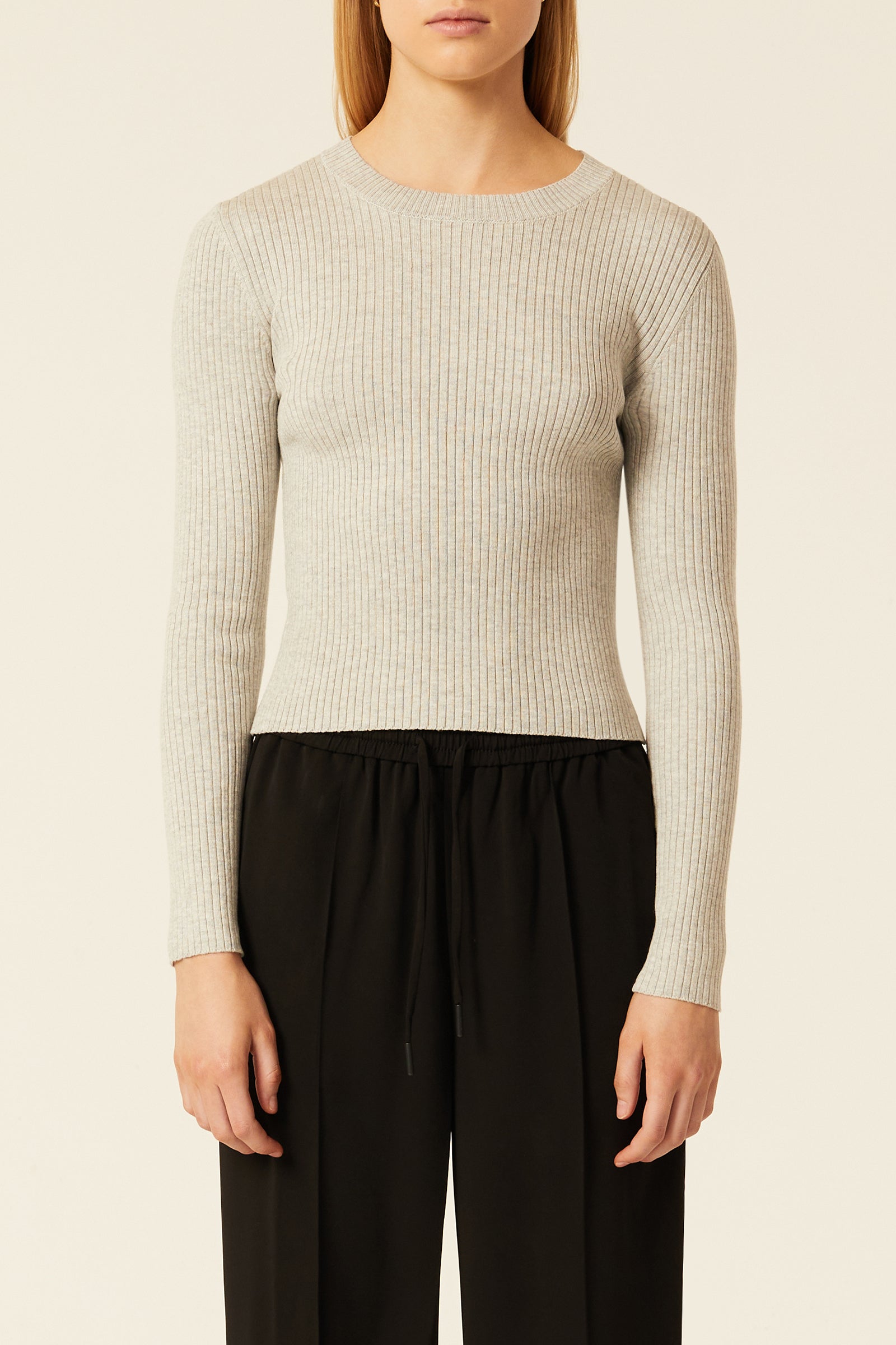 Nude Lucy Nude Classic Knit Grey Marle 