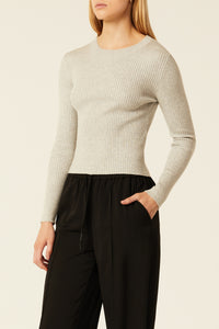 Nude Lucy Nude Classic Knit Grey Marle  