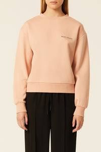 Nude Lucy Nude Classics Sweat in a Light Pink Guava Colour