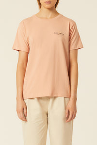 Nude Lucy Nude Classics Tee in a Light Pink Guava Colour