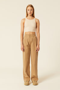 Nude Lucy Aspen Pant In A Brown Toast Colour