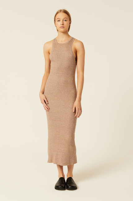 NUDE CLASSIC KNIT DRESS-Cassia