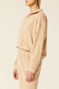 Nude Lucy Tait Rugby Sweat in Oyster