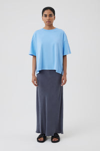 Nude Lucy Kai Washed Tee In a Blue Horizon Colour