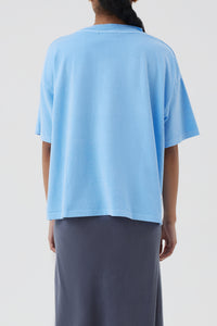Nude Lucy Kai Washed Tee In a Blue Horizon Colour