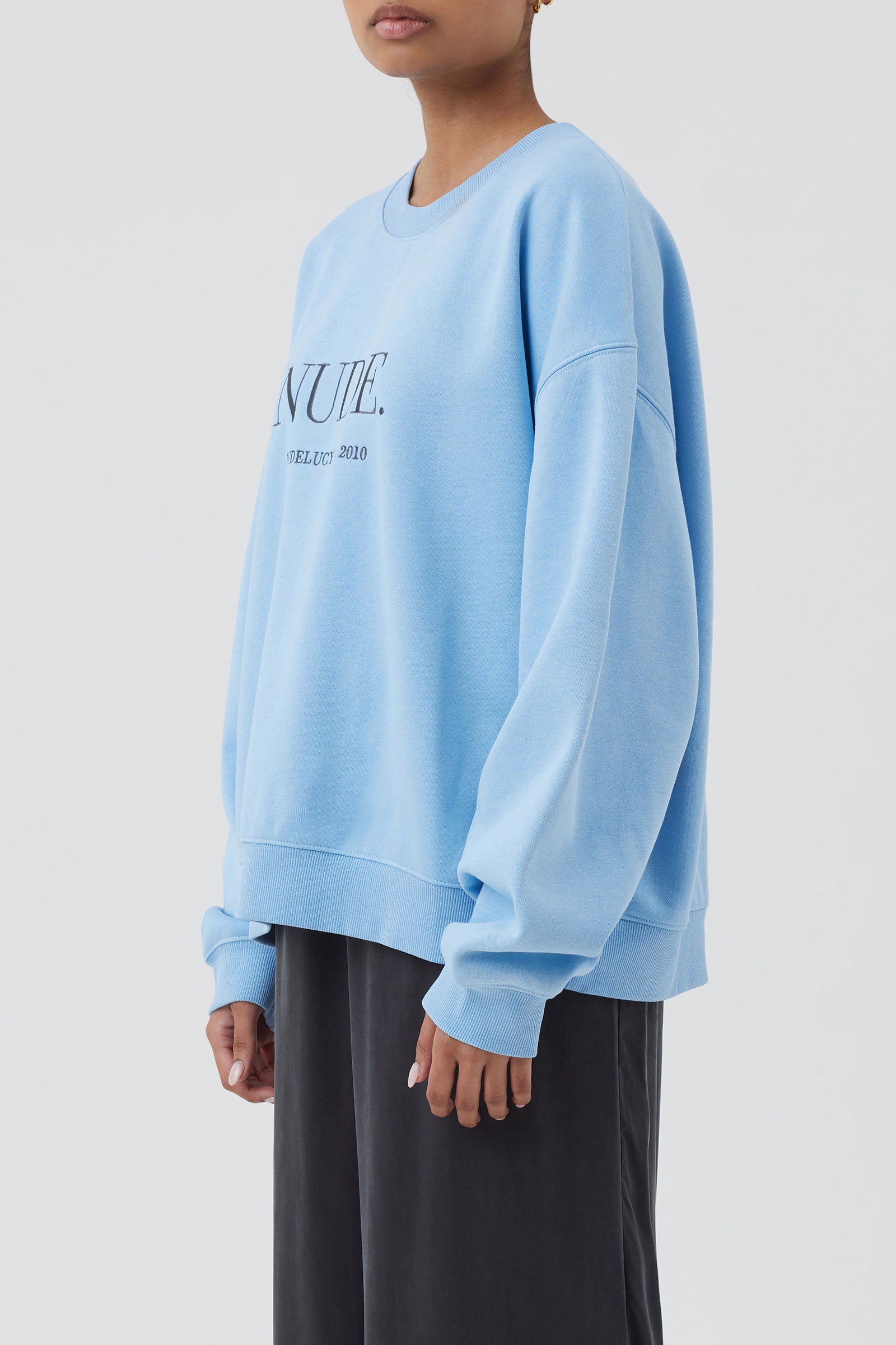 Nude Lucy Nude Sweat In a Blue Horizon Colour