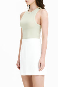 Nude Lucy Monroe Organic Rib Tank in Eucalyptus
