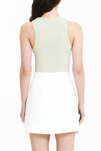 Nude Lucy Monroe Organic Rib Tank in Eucalyptus