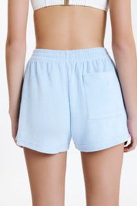 Nude Lucy Inka Terry Short in a Blue Sky Colour