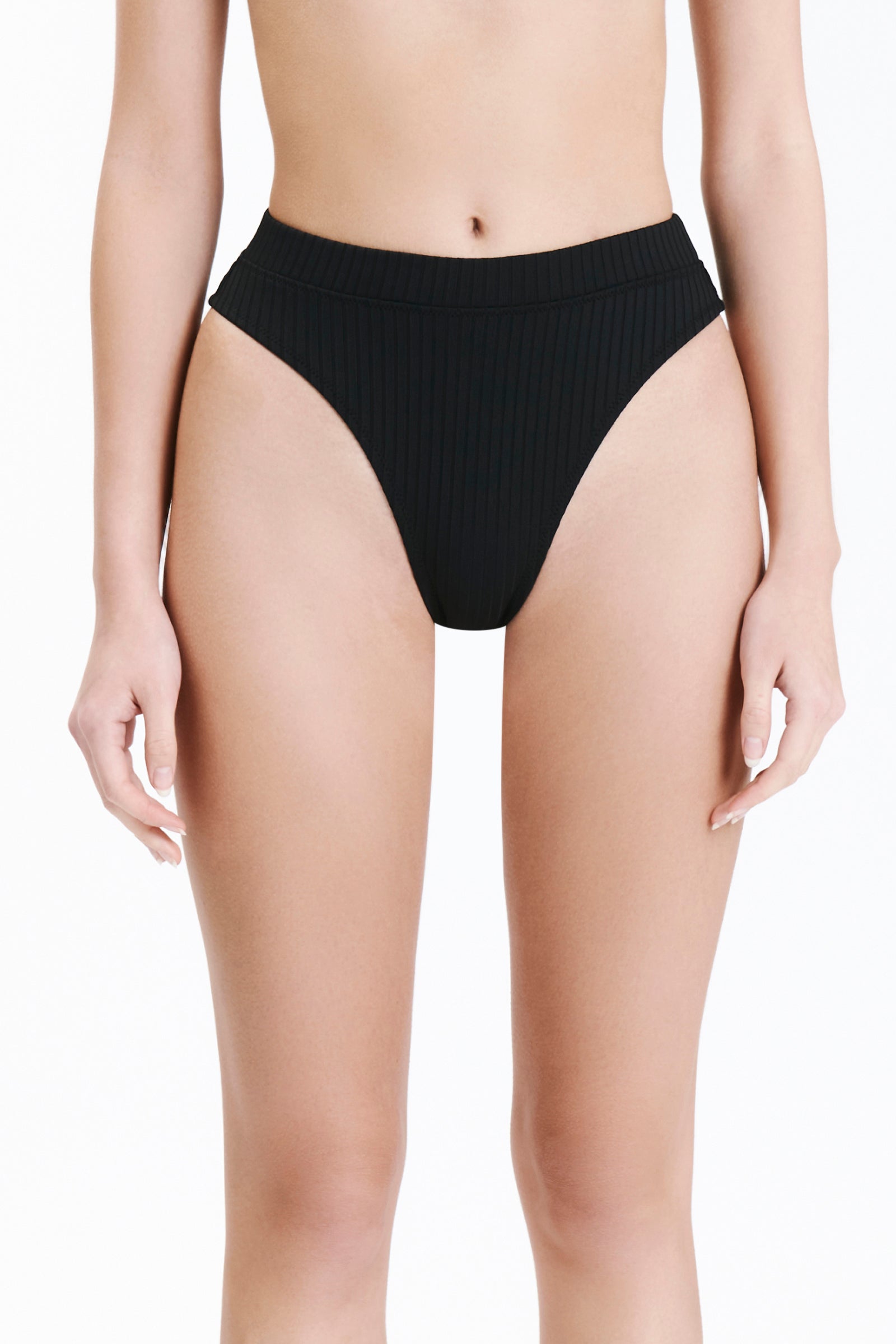 Nude Lucy High Rise Brief In Black 