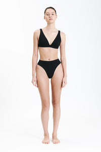 Nude Lucy High Rise Brief in Black
