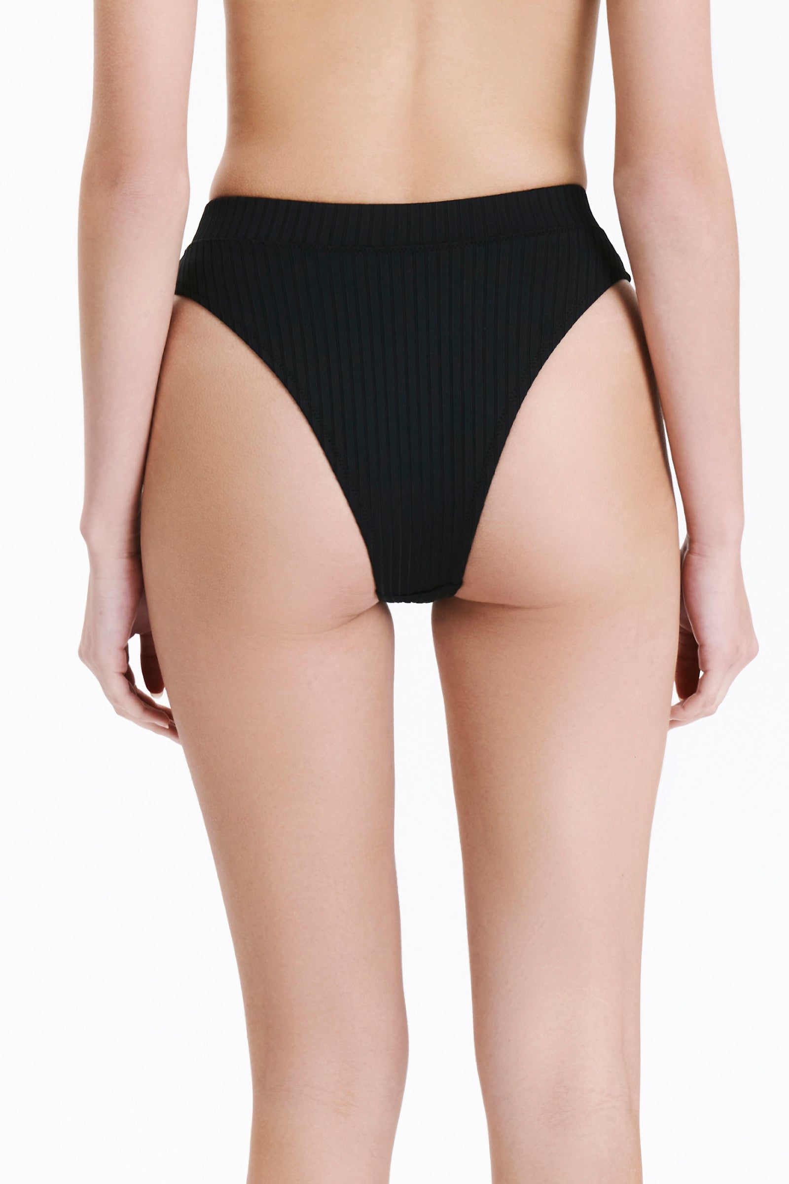 Nude Lucy High Rise Brief In Black 