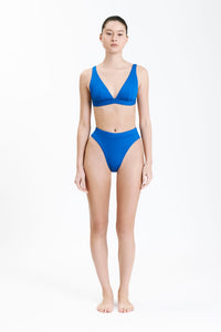 Nude Lucy High Rise Brief in a Bright Blue Pacific Colour