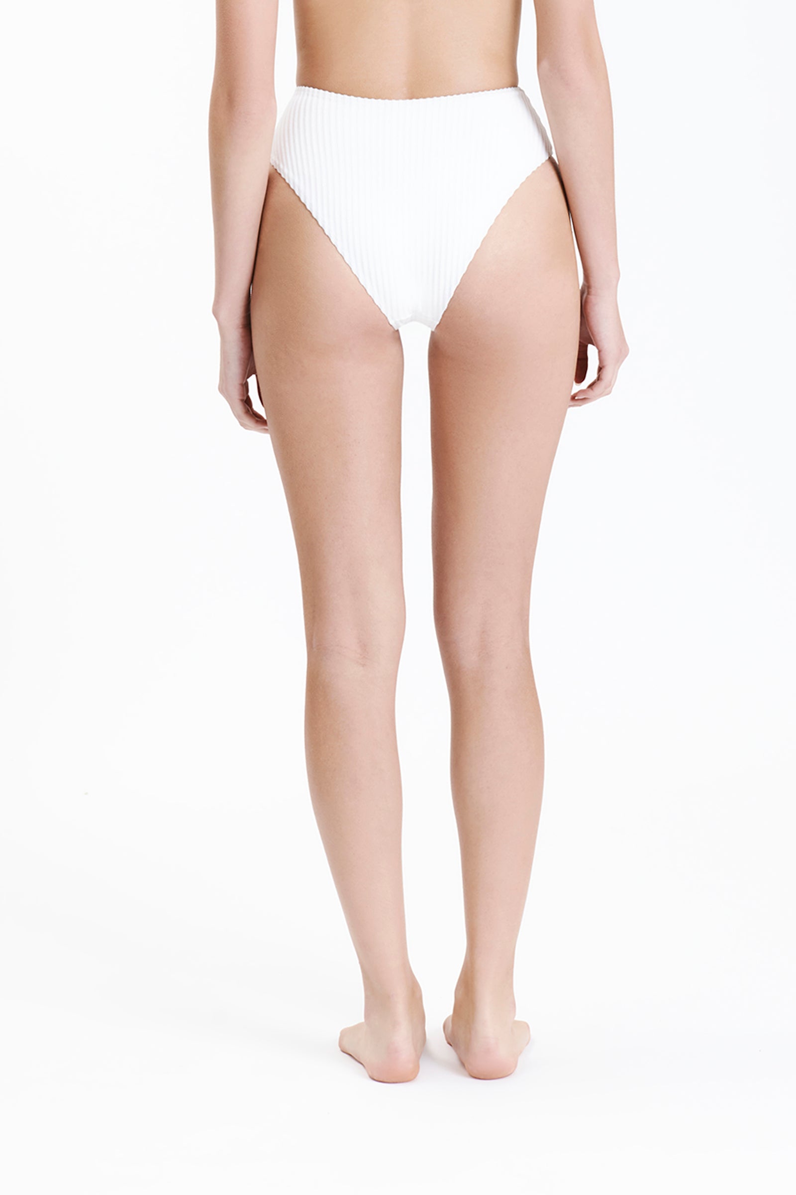 Nude Lucy Boy Leg Brief in White