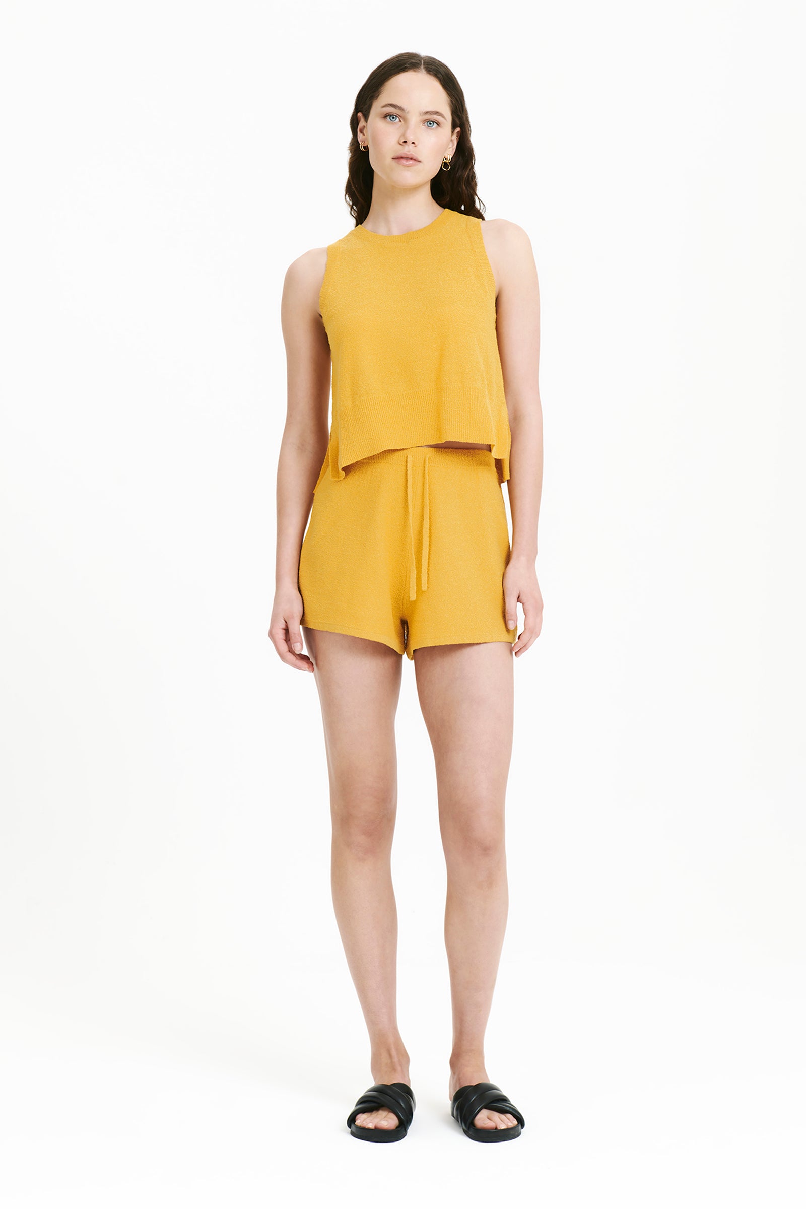 Nude Lucy Binx Short In A Orange & Yellow Toned Mango Colour 