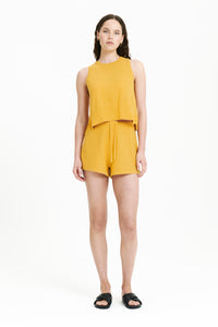 Nude Lucy Binx Short In a Orange & Yellow Toned Mango Colour