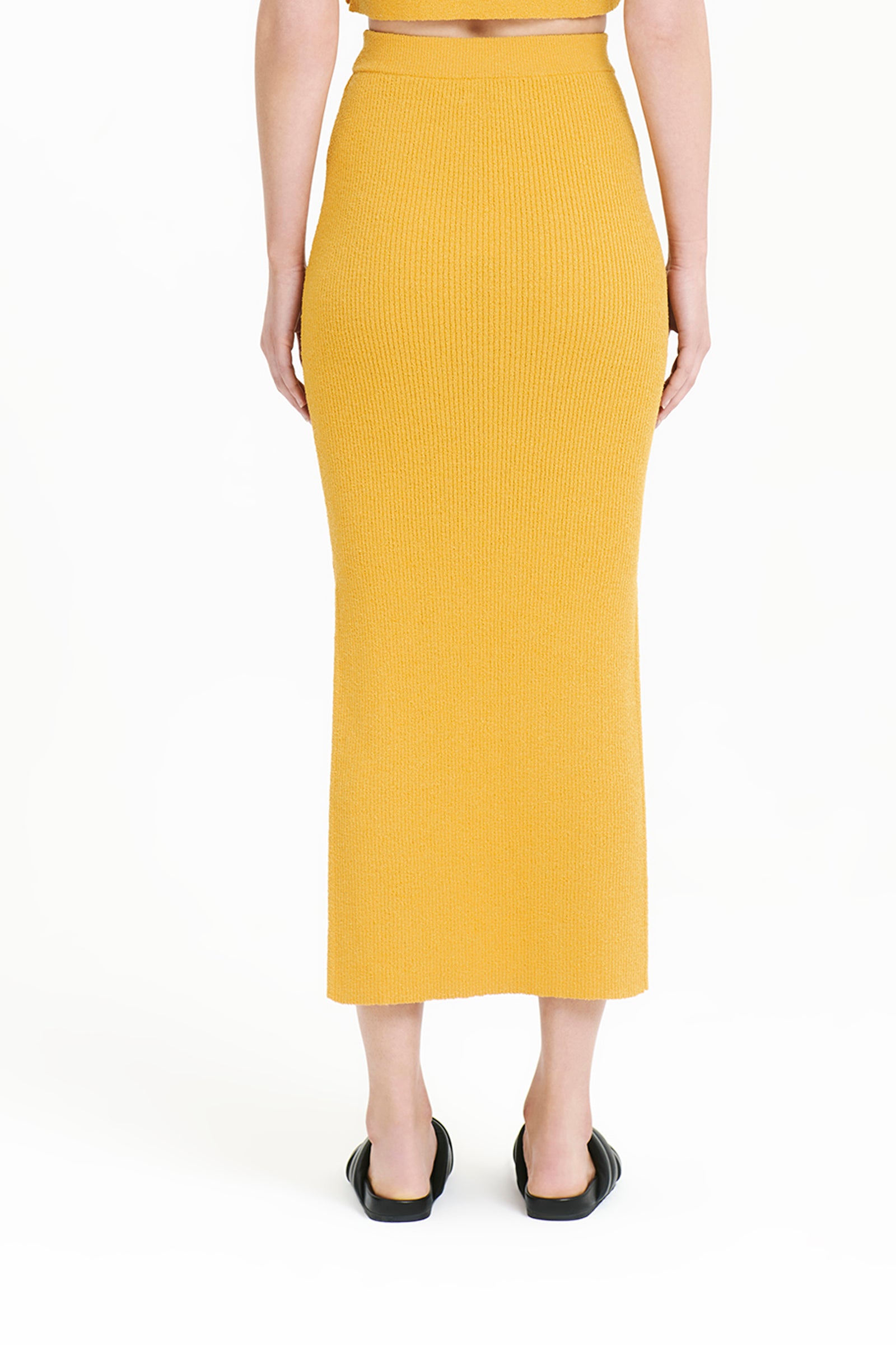 Nude Lucy Binx Skirt In A Orange & Yellow Toned Mango Colour 