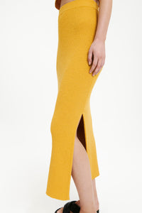 Nude Lucy Binx Skirt In a Orange & Yellow Toned Mango Colour