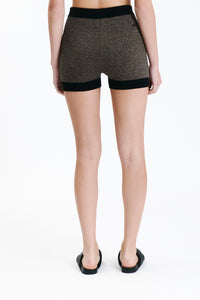 Nude Lucy Nude Active Knit Short in Granite