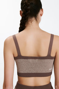 Nude Lucy Nude Active Knit Crop in Silt