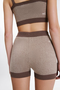 Nude Lucy Nude Active Knit Short in Silt