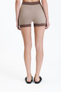 Nude Lucy Nude Active Knit Short in Silt