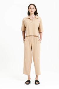 Nude Lucy Fresno Pant In A Light Yellow Toned Dune Colour