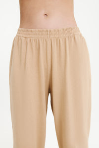 Nude Lucy Fresno Pant In A Light Yellow Toned Dune Colour