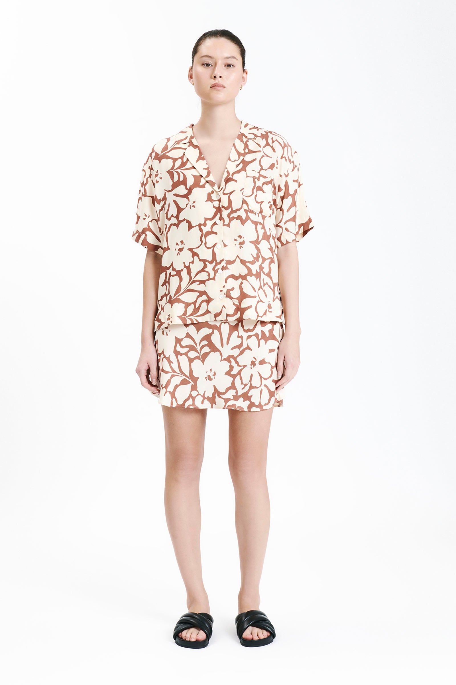 Nude Lucy Terra Shirt In a Floral Print