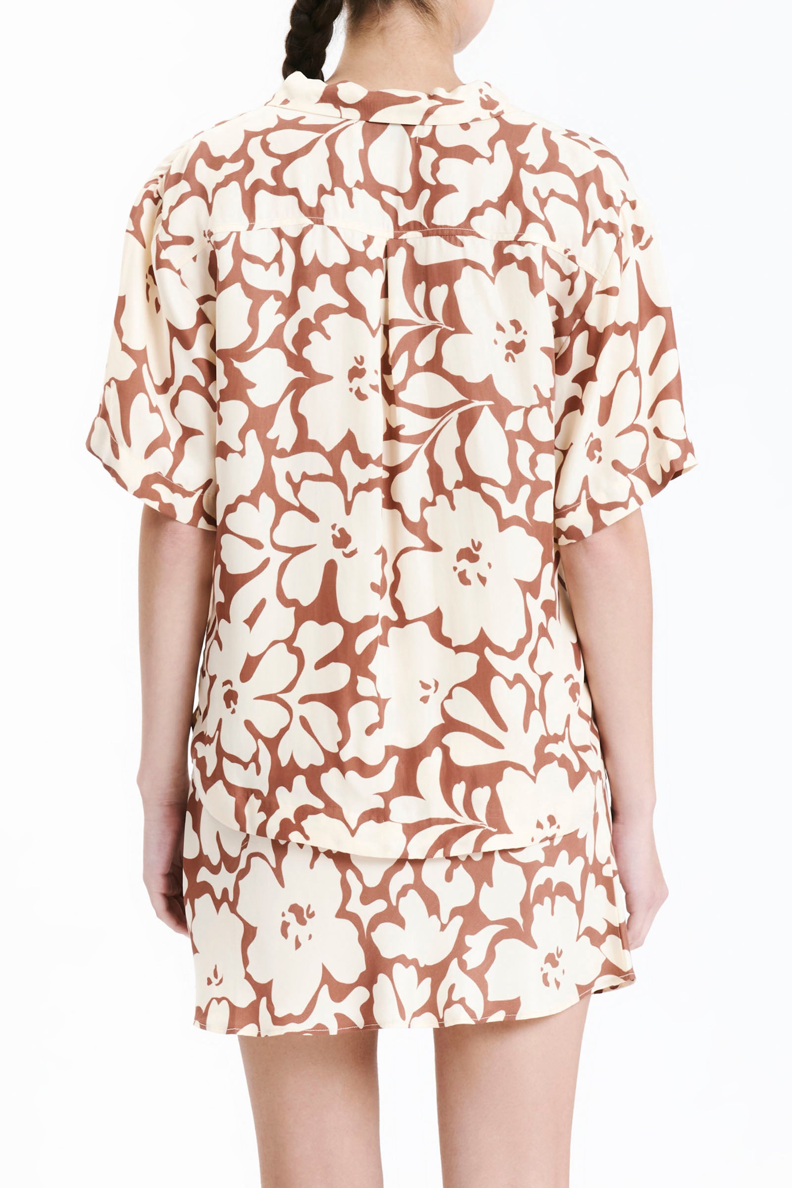 Nude Lucy Terra Shirt In A Floral Print 