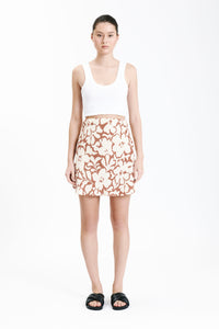 Nude Lucy Terra Mini Skirt In a Floral Print