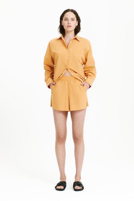 CRUZ POPLIN SHORT-Mandarin
