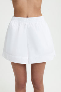 Nude Lucy Cruz Poplin Short in White