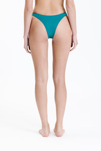 Nude Lucy Classic Cheeky Bikini Brief in a Green Jade Colour