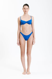 Nude Lucy Classic Bralette in a Bright Blue Pacific Colour