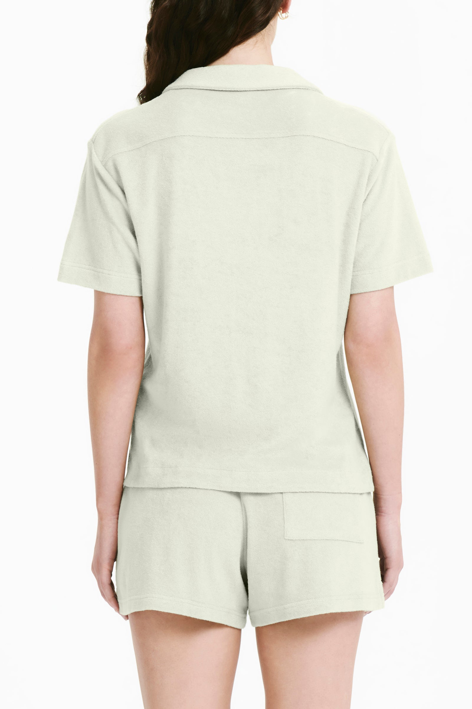 Nude Lucy Inka Terry Shirt In Eucalyptus 