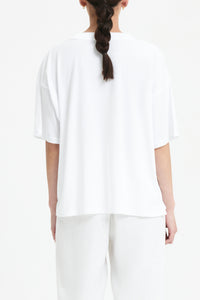Nude Lucy Nude Washed Tee in White