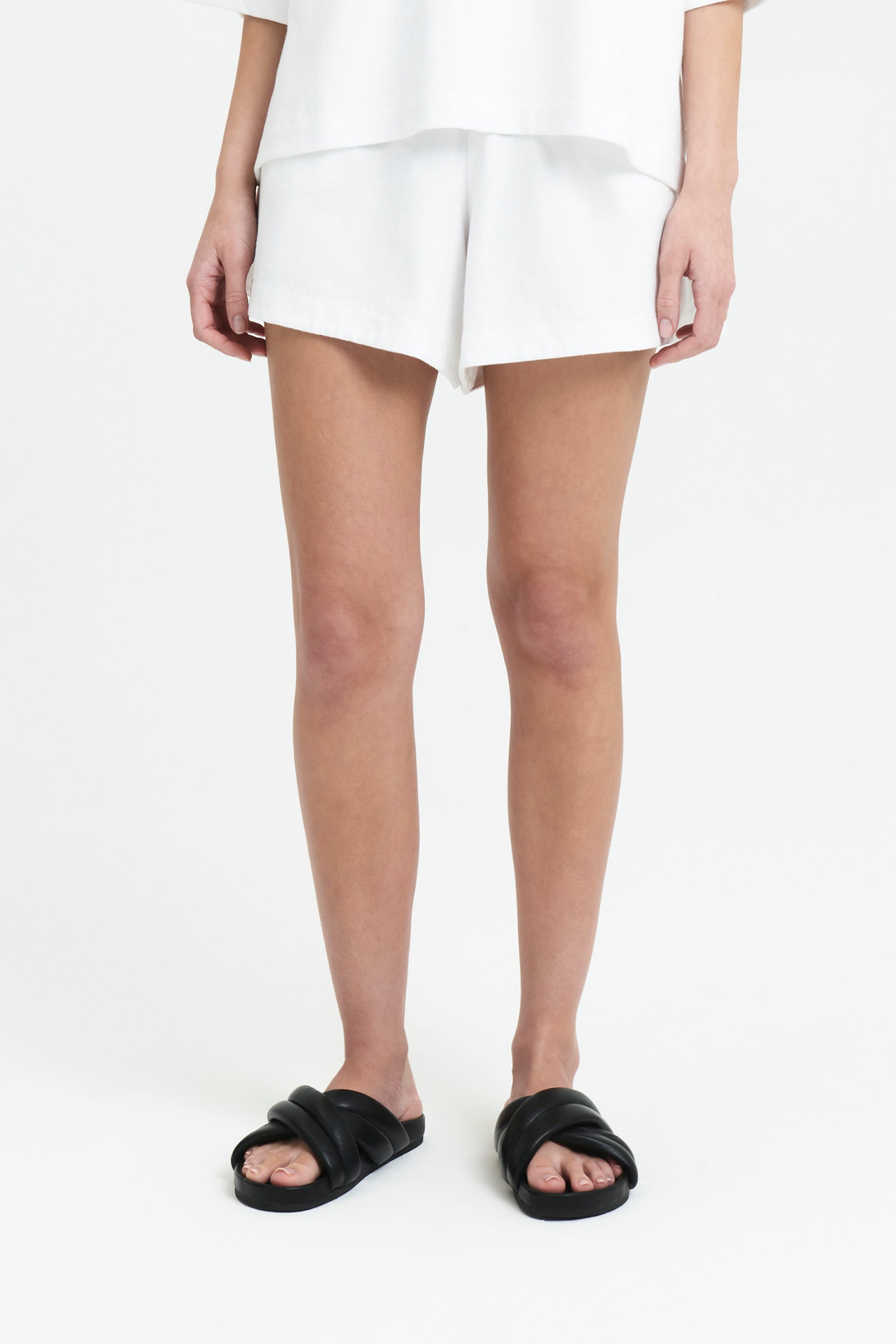 Nude Lucy Fes Short In White 