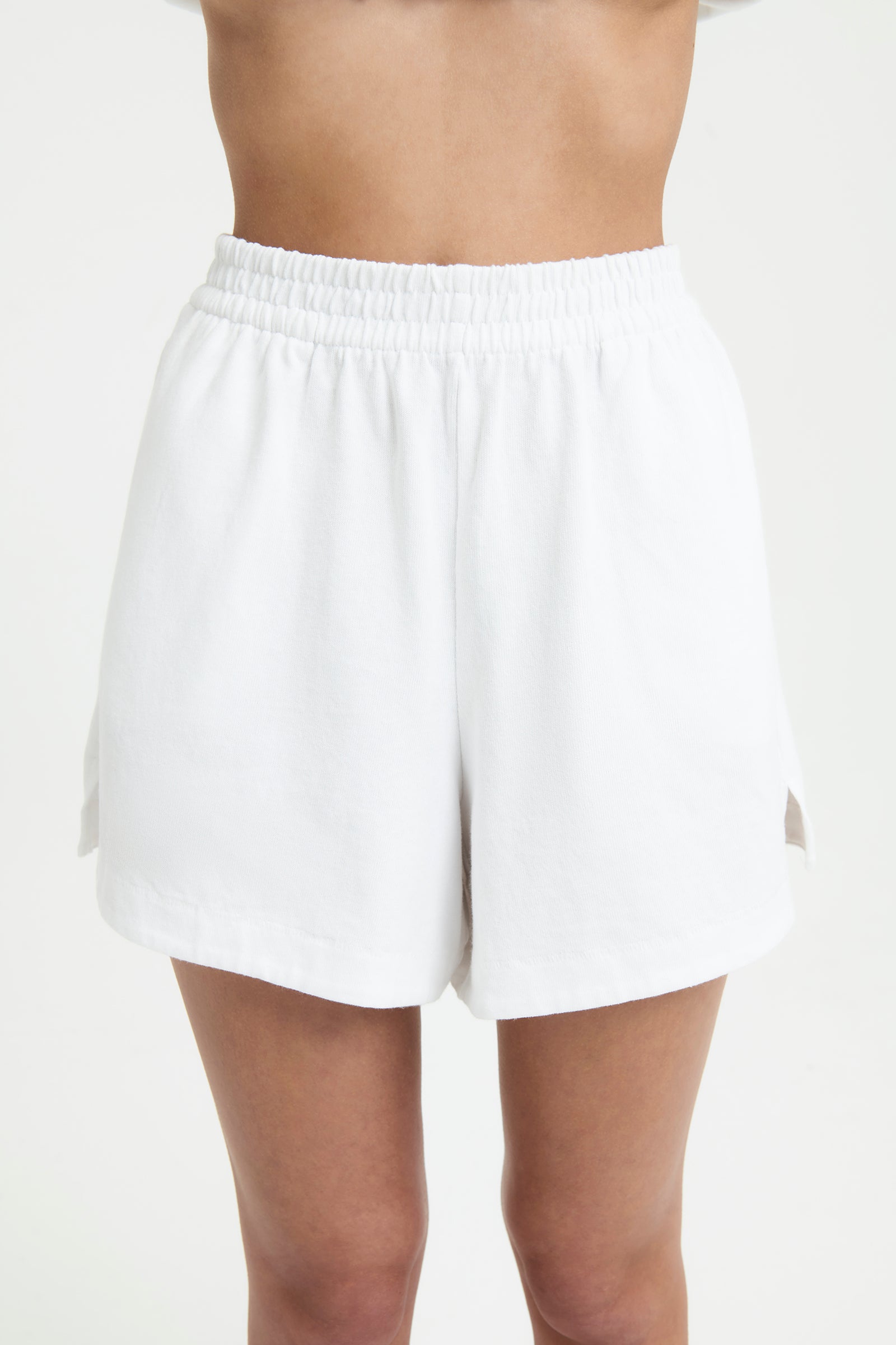 Nude Lucy Fes Short In White 