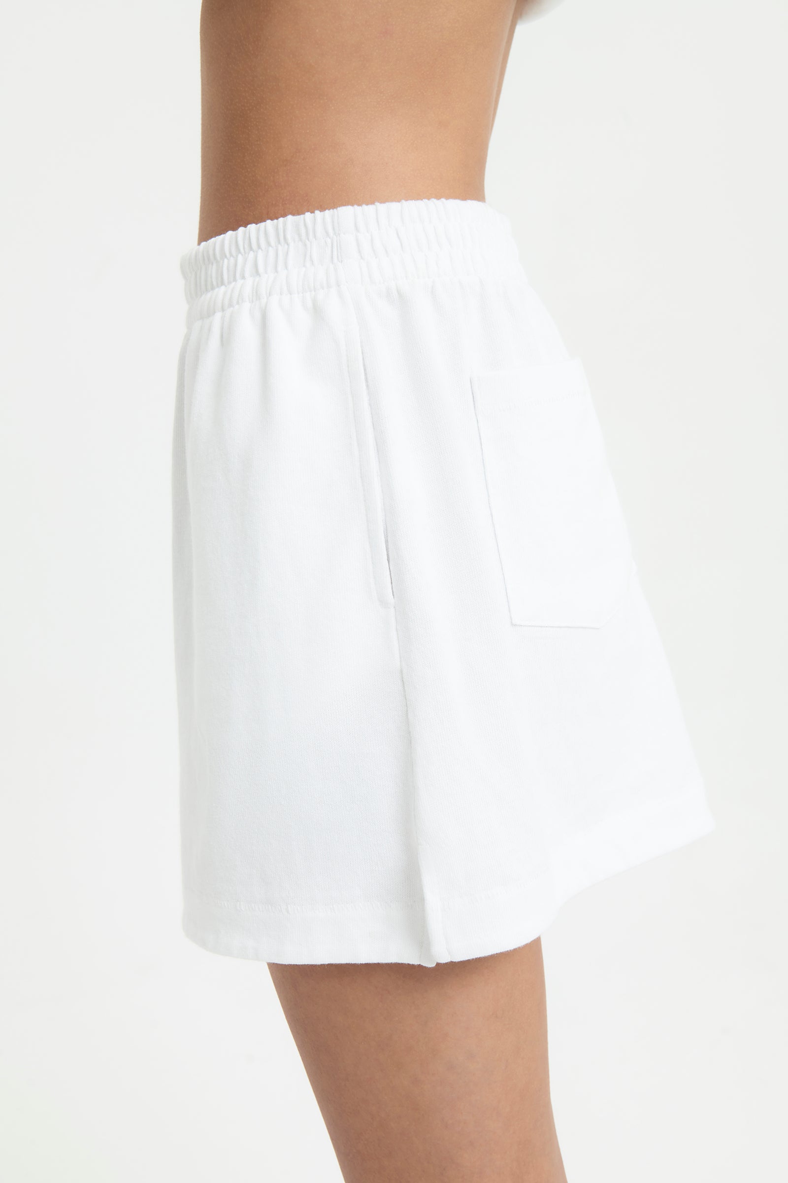 Nude Lucy Fes Short In White 