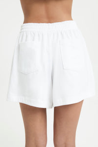 Nude Lucy Fes Short in White