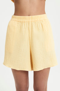 Nude Lucy Alto Short in a Lemon Yellow Citrine Colour