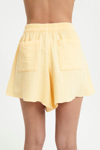 Nude Lucy Alto Short in a Lemon Yellow Citrine Colour