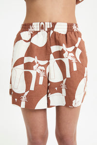 Nude Lucy Safia Short in Tangier