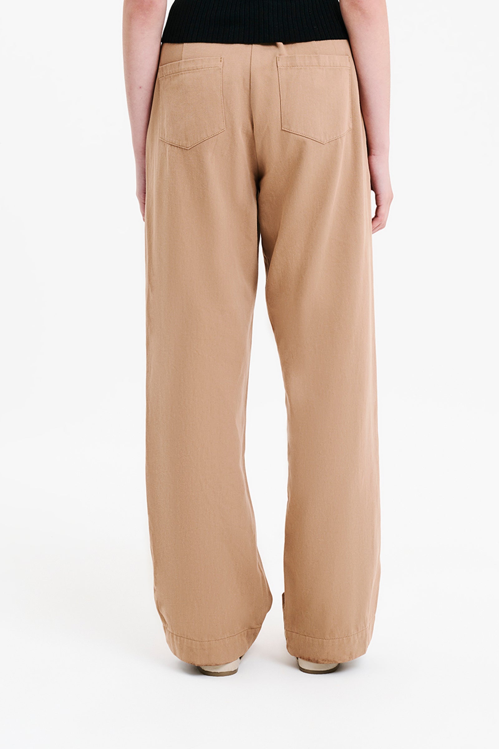 Nude Lucy Mirri Pant In a Brown Sesame Colour