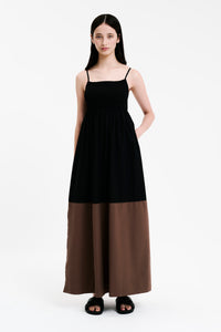 Nude Lucy Samson Maxi Dress in Black