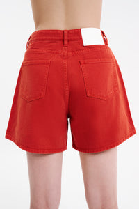 Nude Lucy Blaise Short in a Pink & Orange Toned Coral Colour